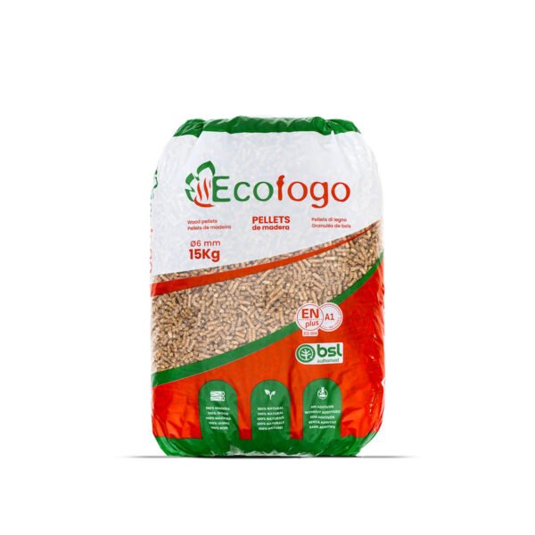 Ecofogo - Pellets de madera ecofogo saco pellets 15 kg 2023 2