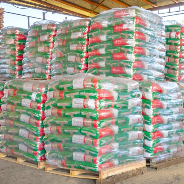 Ecofogo - Pellets de madera ecogofo palet 80 sacos pellets 15Kg
